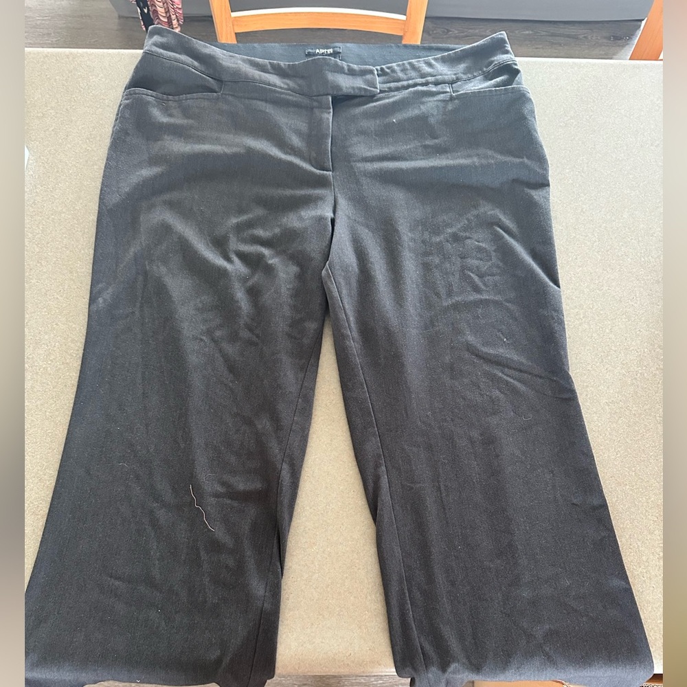 Apt. 9 Grey Work Pants